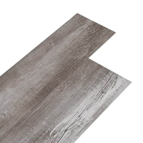 Vloerplanken zelfklevend 5,02 m² 2 mm PVC mat houtbruin 2