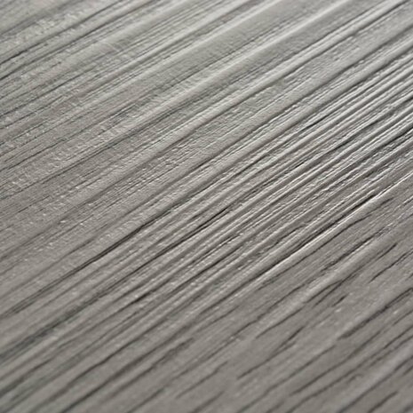 Vloerplanken zelfklevend 5,02 m² 2 mm PVC donkergrijs 5