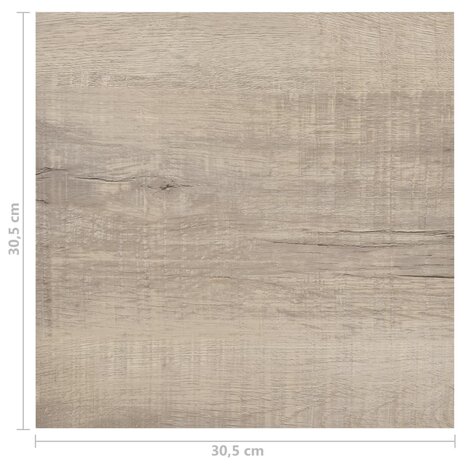 Vloerplanken zelfklevend 55 st 5,11 m² PVC taupe 11