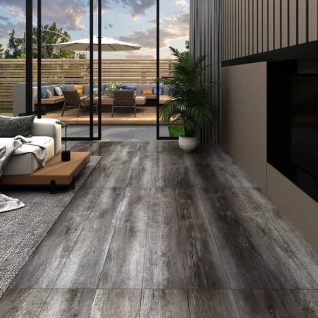 Vloerplanken zelfklevend 5,21 m² 2 mm PVC gestreept hout 1