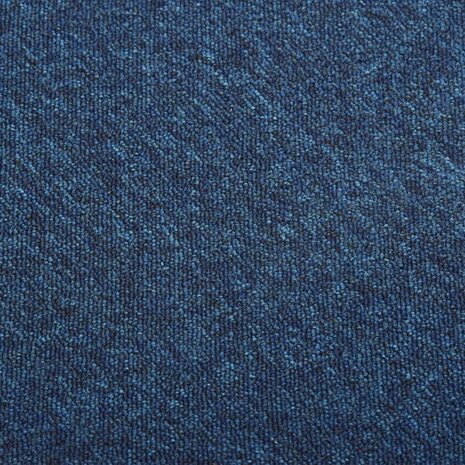 Tapijttegels 20 st 5 m² 50x50 cm donkerblauw 7