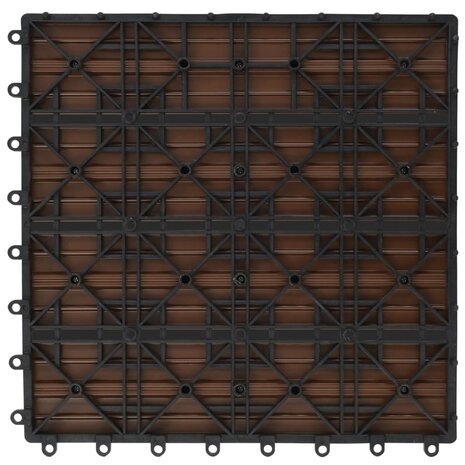 22 st Terrastegels 30x30 cm 2 m² HKC bruin 6