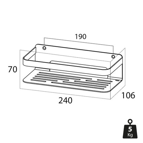 Tiger Badkorf Caddy chroom 1400030346 10