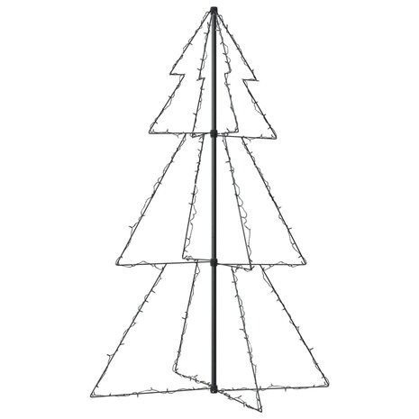 Kegelkerstboom 200 LED&apos;s binnen en buiten 98x150 cm 5