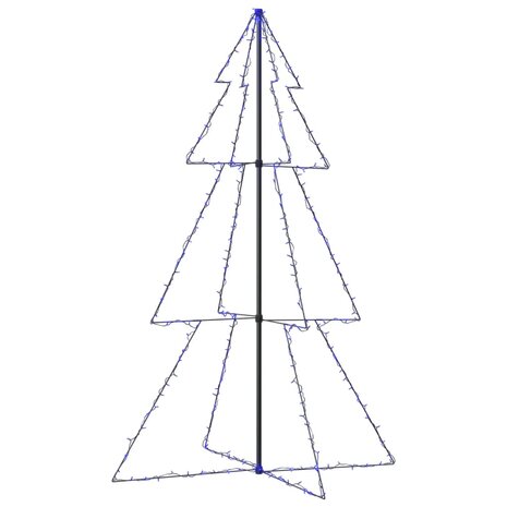 Kegelkerstboom 240 LED&apos;s binnen en buiten 118x150 cm 2