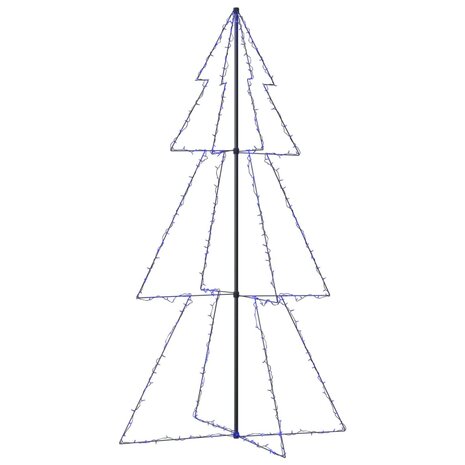 Kegelkerstboom 300 LED&apos;s binnen en buiten 120x220 cm 2