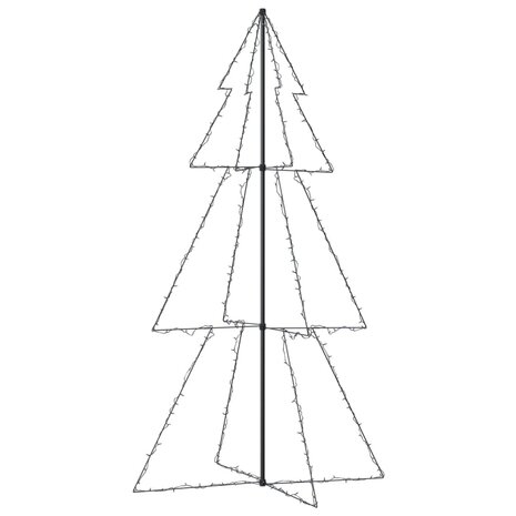 Kegelkerstboom 300 LED&apos;s binnen en buiten 120x220 cm 4