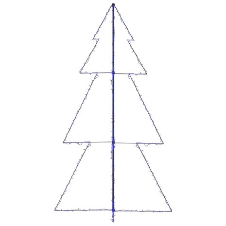 Kegelkerstboom 300 LED&apos;s binnen en buiten 120x220 cm 5