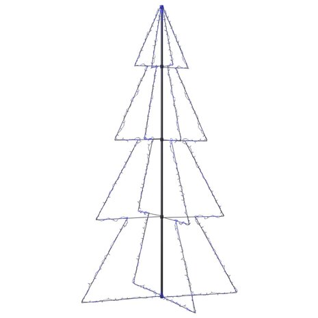 Kegelkerstboom 360 LED&apos;s binnen en buiten 143x250 cm 2