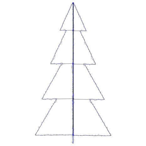 Kegelkerstboom 360 LED&apos;s binnen en buiten 143x250 cm 5