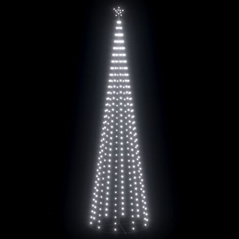 Kegelkerstboom 752 koudwitte LED&apos;s 160x500 cm 2
