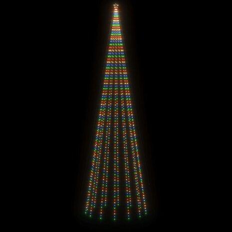 Kegelkerstboom 1134 LED&apos;s meerkleurig 230x800 cm 5