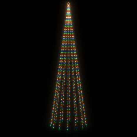 Kerstboom met grondpin 1134 LED&apos;s meerkleurig 800 cm 4