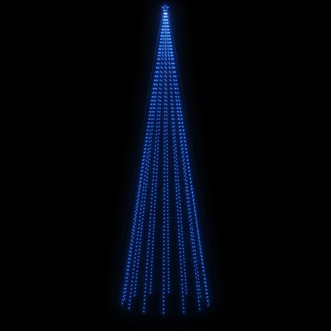 Kerstboom met grondpin 1134 LED&apos;s blauw 800 cm 4