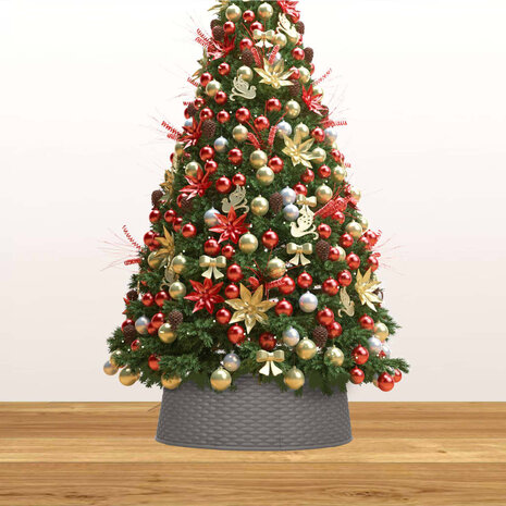 Kerstboomrok Ø65x19,5 cm bruin 3