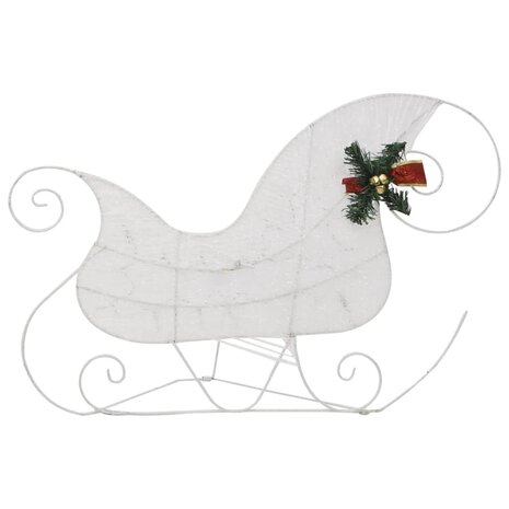 Buitenkerstversiering rendieren en slee 140 LED&apos;s wit 11