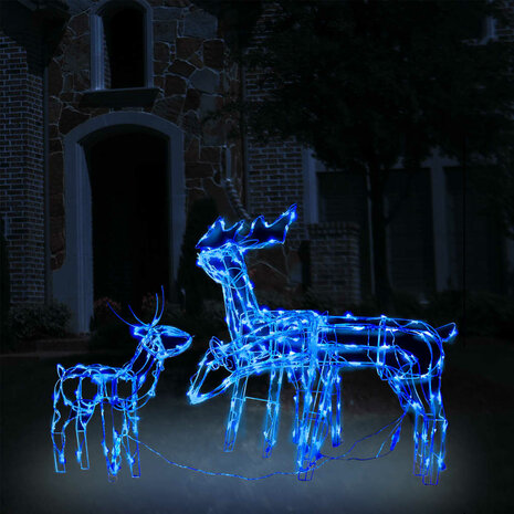 3-delige Kerstverlichting rendieren 229 LED&apos;s 1