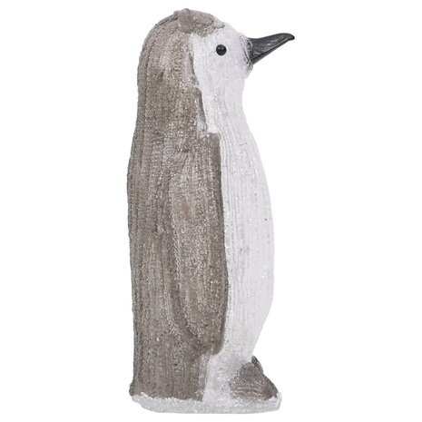Kerstfiguur pinguïn LED binnen en buiten 30 cm acryl 6