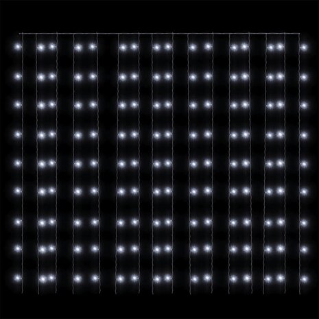 Lichtsnoergordijn met 300 LED&apos;s en 8 functies 3x3 m koudwit 5