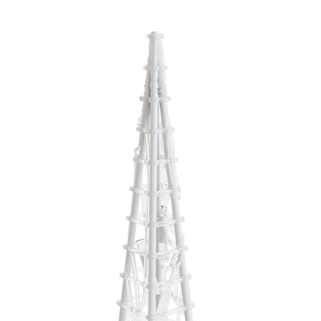 Lichtkegel decoratief LED 60 cm acryl koudwit 7