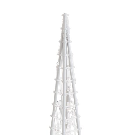 Lichtkegelset decoratief LED 60/90/120 cm acryl blauw 6