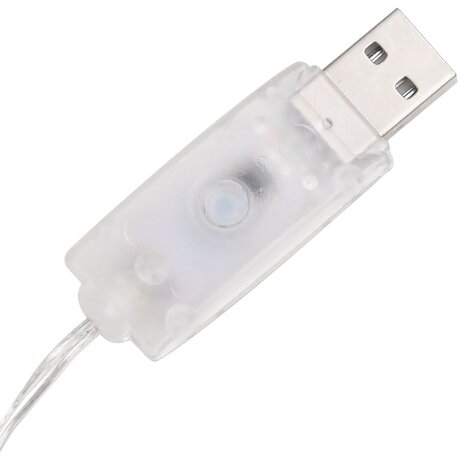 Lichtkegel decoratief LED koudwit 90 cm acryl 6