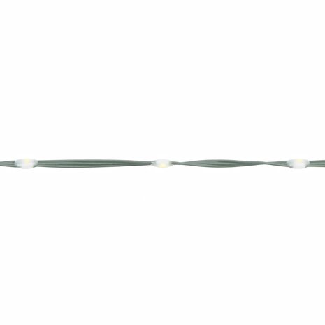 Lichtkegel aan vlaggenmast 180 cm 200 LED&apos;s warmwit 7