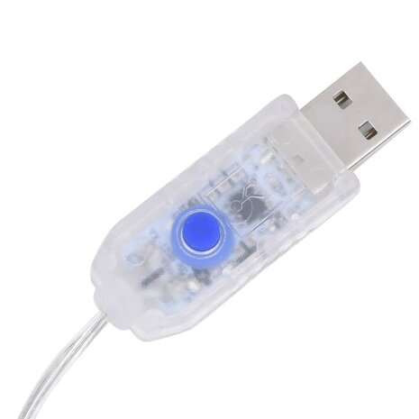 Lichtslinger ster en maan afstandsbediening 138 LED&apos;s koudwit 5