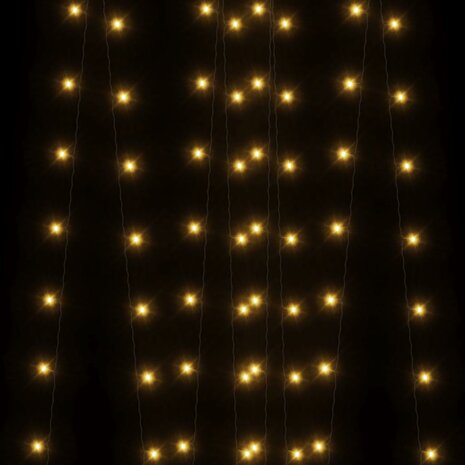 Lichtsnoeren 2 st met 2x200 LED&apos;s solar binnen/buiten warmwit 5