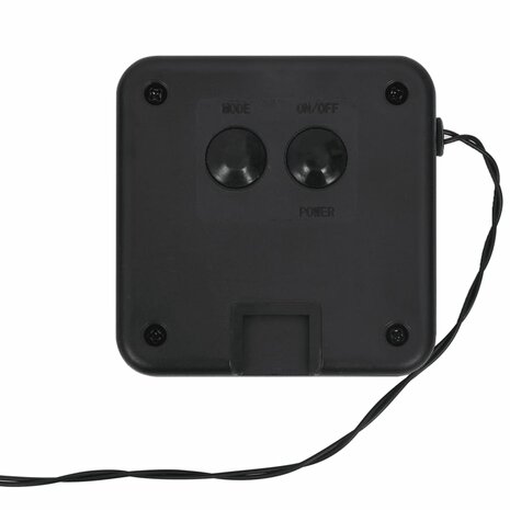 Lichtsnoeren 2 st met 2x200 LED&apos;s solar binnen/buiten warmwit 10