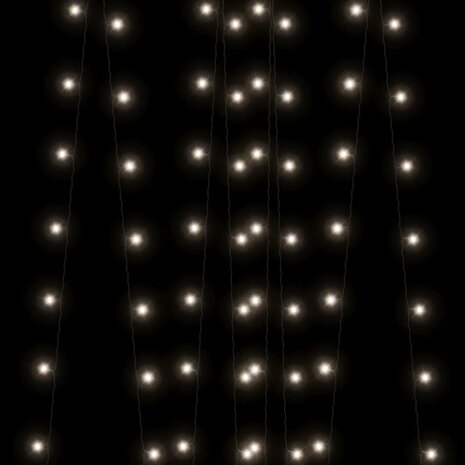 5 st Lichtslinger met 200 LED&apos;s solar binnen/buiten koudwit 6