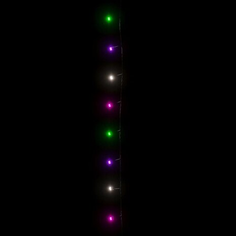 Lichtslinger met 400 LED&apos;s 40 m PVC meerkleurig pastel 4