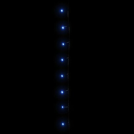 Lichtslinger met 600 LED&apos;s blauw 60 m PVC 5