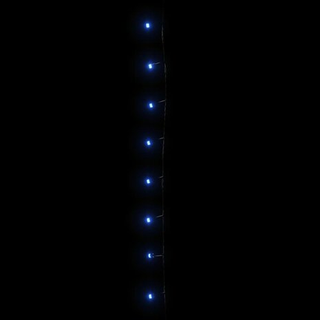Lichtslinger met 2000 LED&apos;s blauw 200 m PVC 5