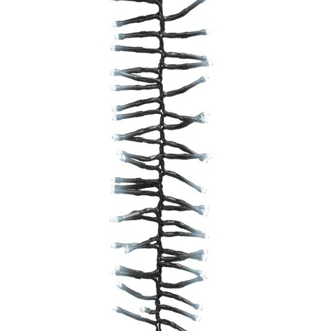Lichtslinger cluster met 1000 LED&apos;s koudwit 11 m PVC 3