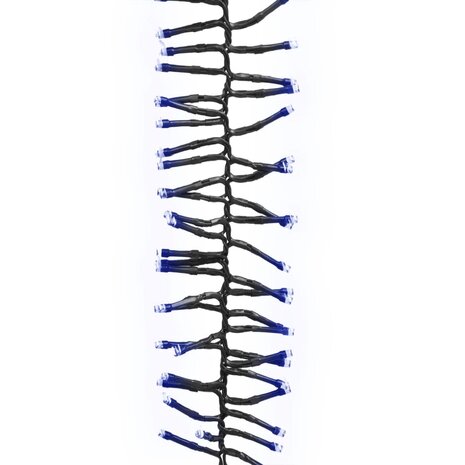 Lichtslinger cluster met 1000 LED&apos;s blauw 11 m PVC 3