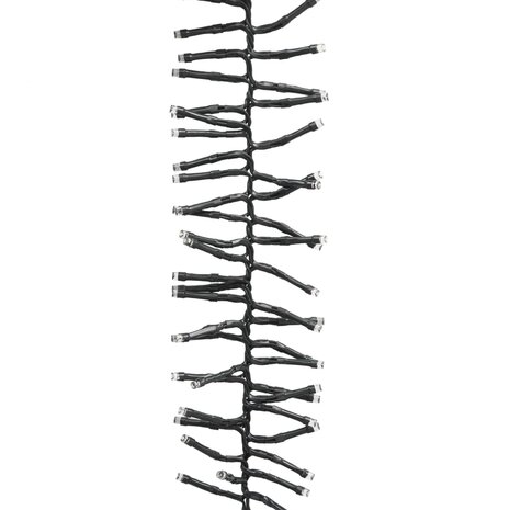 Lichtslinger cluster met 2000 LED&apos;s warmwit 17 m PVC 6