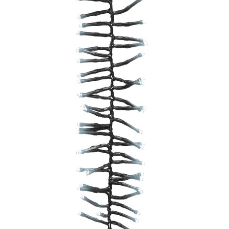 Lichtslinger cluster met 2000 LED&apos;s koudwit 17 m PVC 3