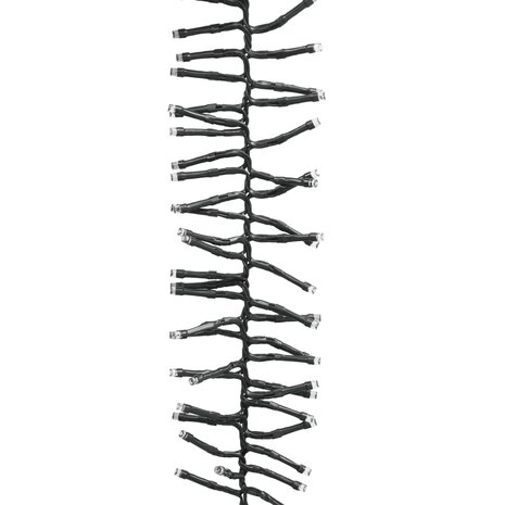 Lichtslinger cluster met 2000 LED&apos;s koudwit 17 m PVC 6