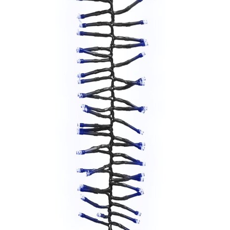 Lichtslinger cluster met 2000 LED&apos;s blauw 17 m PVC 3