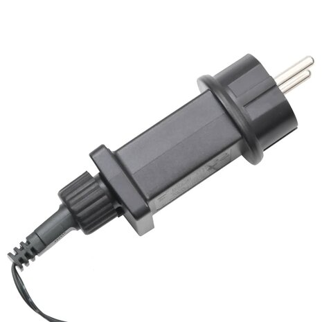 Lichtslinger cluster met 2000 LED&apos;s blauw 17 m PVC 7
