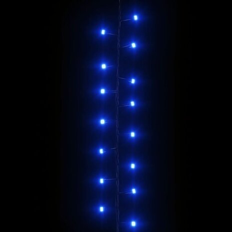 Lichtslinger compact met 2000 LED&apos;s blauw 45 m PVC 5