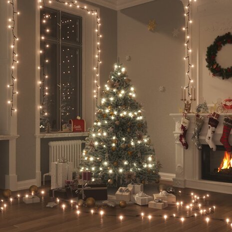 Lichtsnoer met 400 LED&apos;s met 8 lichteffecten 40 m warmwit 1