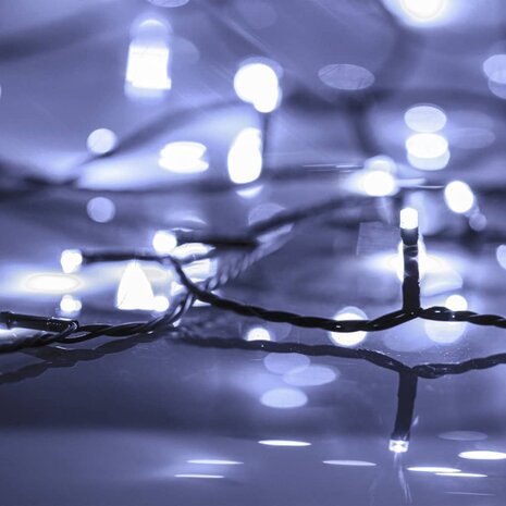 Lichtsnoer 600 LED&apos;s voor binnen en buiten IP44 60 m koudwit 6