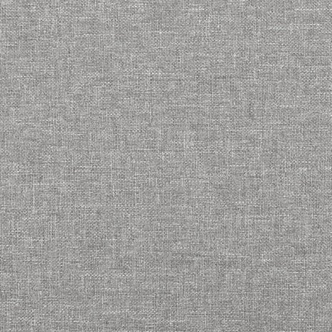 Bedframe stof lichtgrijs 90x200 cm 8