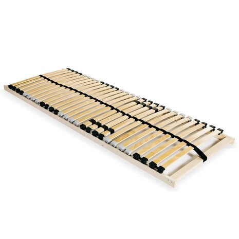 Lattenbodem met 28 latten 7 zones 90x200 cm 1