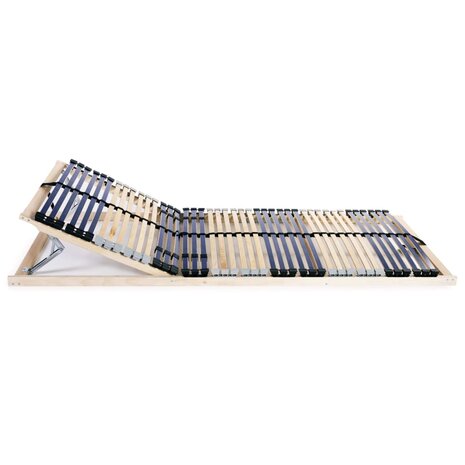 Lattenbodem met 42 latten 7 zones 70x200 cm 2