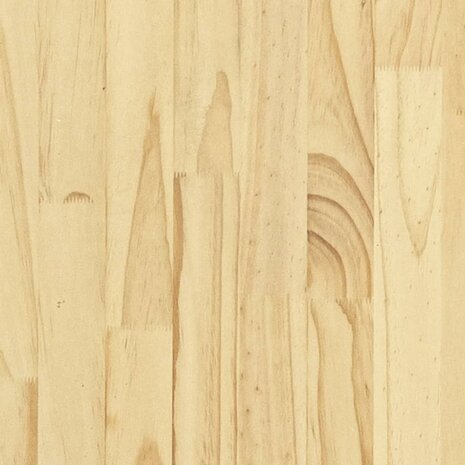 Bedframe massief hout 75x190 cm 7