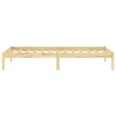 Bedframe massief grenenhout 90x200 cm 5