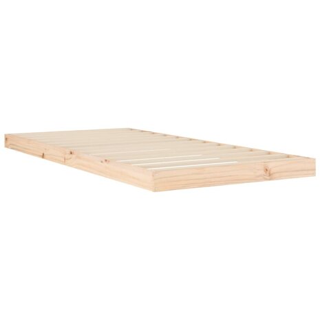 Bedframe massief grenenhout 90x200 cm 4